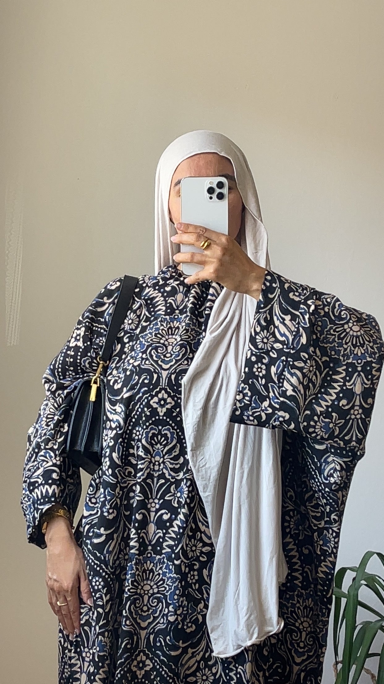 Abaya unique imprimer