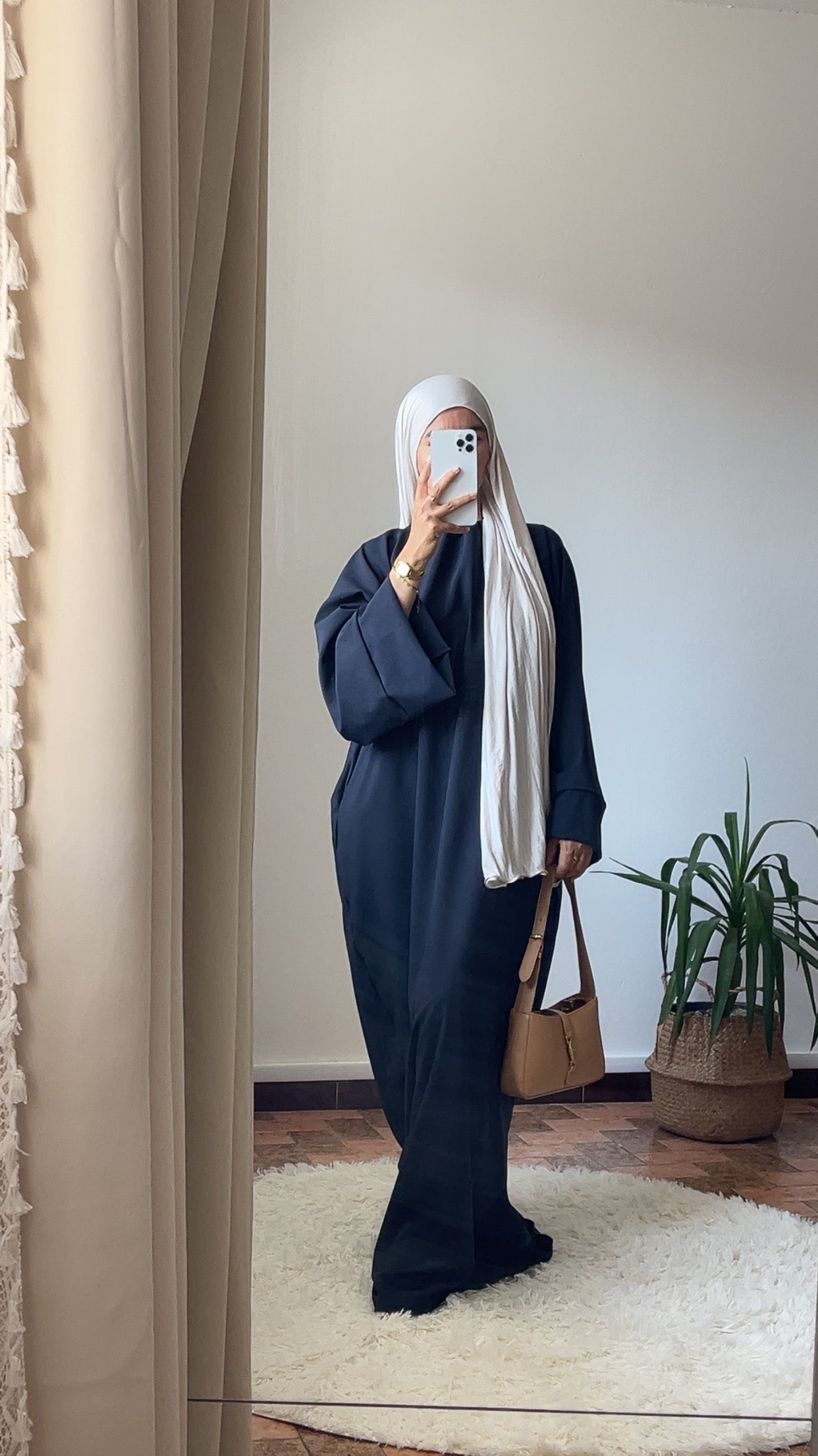 Abaya unique noir
