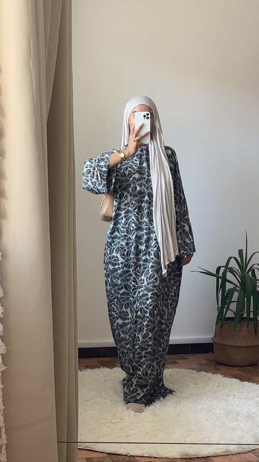 Abaya unique imprimer